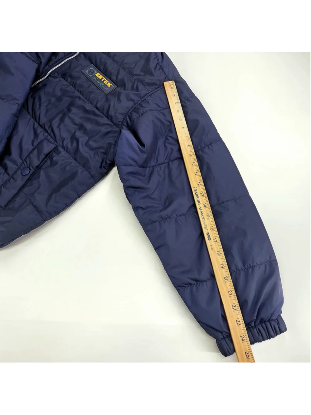 Vintage 90s Eddie Bauer EBTEK Puffer Jacket Mens XL Thinsulate Navy Gorpcore